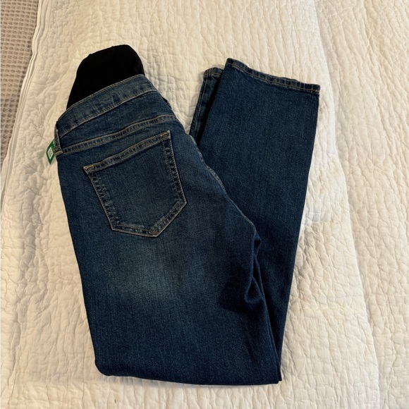 Gap Maternity Straight Leg Denim - Picture 2 of 5
